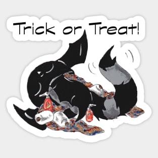 Trick or Treat Haul 2020 (With Text) Sticker